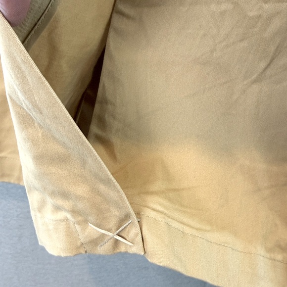 Avec Les Filles -women’s Tan trench coat belted double breast cotton blend SZ XS - Picture 8 of 9